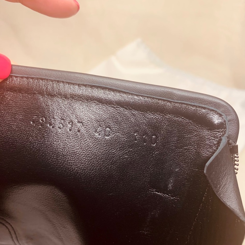 🌟NEW GUCCI Black Microguccissima Leather Boots 🌟 - Picture 8 of 17